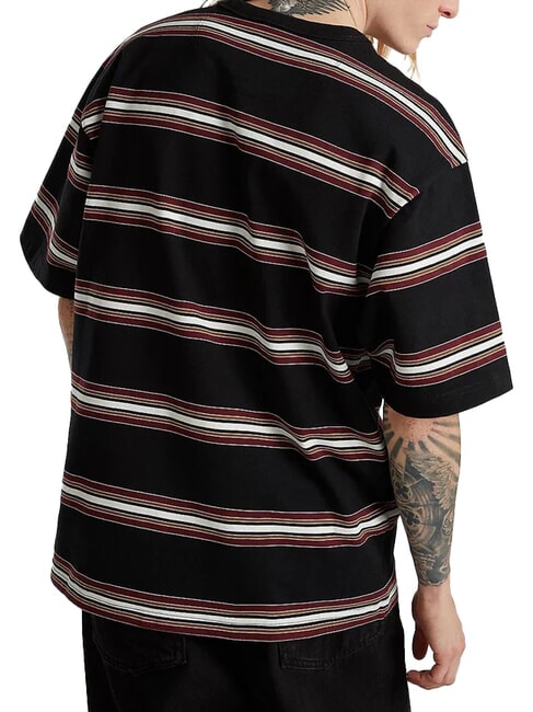 MESA T-shirt &agrave; manches courtes coupe d&eacute;contract&eacute;e noir - T-shirt