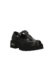 CULT SLASH 4216 Mocassins Mary Jane en cuir noir - Chaussures Femme - 4