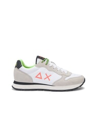 SUN68 TOM FLUO  Baskets blanche - Chaussures Homme - 2