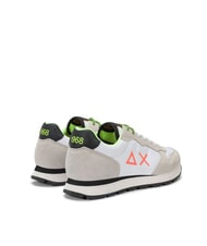 SUN68 TOM FLUO  Baskets blanche - Chaussures Homme - 4