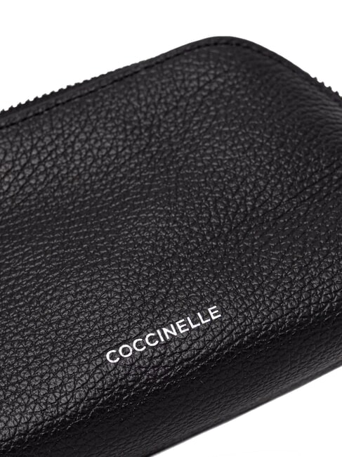 HELGA Trousse de beauté en cuir Noir - Pochettes & Trousses