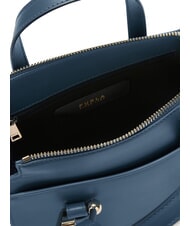FURLA NUVOLA Mini sac à main, avec bandoulière gris bleu - Sacs pour Femme - 4