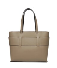 ARMANI EXCHANGE A|X BUCKLE Sac cabas porté épaule bar brun - Sacs pour Femme - 3