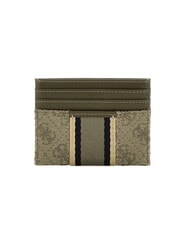 GUESS MADRID Porte-cartes sable/vert militaire - Portefeuilles Homme - 2