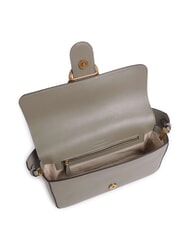 PINKO LOVE ONE CLASSIC SLOUCHY Sac à bandoulière en cuir noyer-or antique - Sacs pour Femme - 5