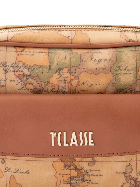 GEO CLASSIC Sac à bandoulière reporter avec poche NATUREL - Sacs pour Femme