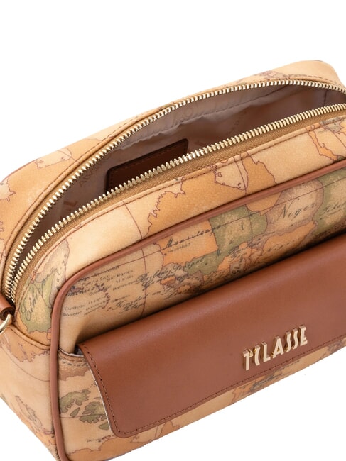 GEO CLASSIC Sac à bandoulière reporter avec poche NATUREL - Sacs pour Femme