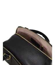 THE BRIDGE INES Sac cartable en cuir avec bandoulière black Gold - Sacs pour Femme - 4
