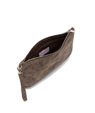 SUN68 VELVET Pochette en polyserine et bandoulière boue - Sacs pour Femme - 3