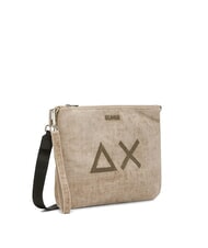 SUN68 VELVET Pochette en polyserine et bandoulière beige - Sacs pour Femme - 2