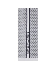 GUESS SEVYN 4G LOGO Foulard 4 g de crème et de bleu - Écharpes - 2