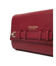GUESS GREGORIA Sac &agrave; bandouli&egrave;re avec rabat ROUGE - Sacs pour Femme - 4