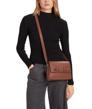 GUESS GREGORIA Sac à bandoulière avec rabat COGNAC - Sacs pour Femme - 5