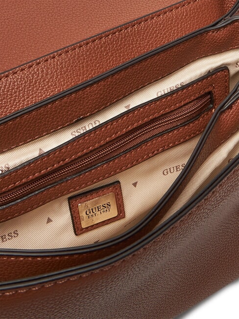 GREGORIA Sac à bandoulière avec rabat COGNAC - Sacs pour Femme