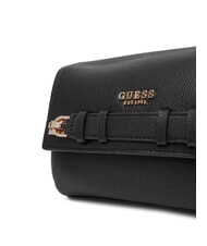 GUESS GREGORIA Sac à bandoulière avec rabat NOIR - Sacs pour Femme - 4