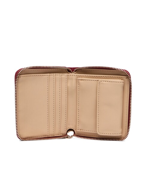 GREGORIA Petit portefeuille zippé ROUGE - Portefeuilles Femme