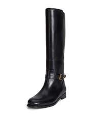RALPH LAUREN BROOKE TALL 2 Bottes hautes en cuir NOIR - Chaussures Femme - 3