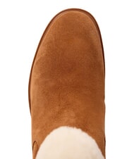 RALPH LAUREN ALLYSON Bottines en peau de mouton et daim lauren tan2 - Chaussures Femme - 4