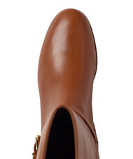 RALPH LAUREN BROOKE TALL 2 Bottes hautes en cuir lauren tan1 - Chaussures Femme - 4