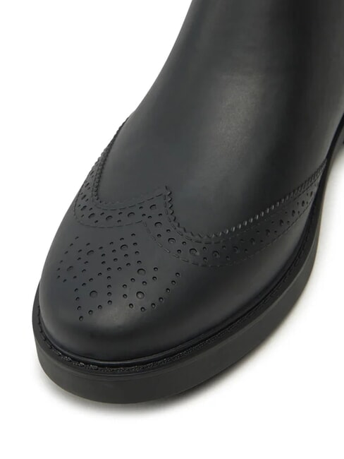 PRESLIE Bottes en caoutchouc des Beatles NOIR - Chaussures Femme