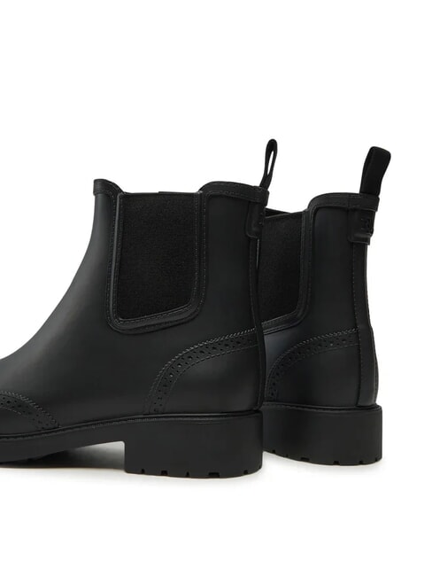 PRESLIE Bottes en caoutchouc des Beatles NOIR - Chaussures Femme