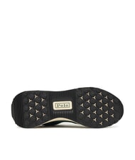 RALPH LAUREN TRAIN 89 Baskets de course vert collège/marron chocolat - Chaussures Homme - 6