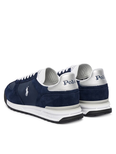 VARICK Baskets bleu marine/blanc/argent - Chaussures Homme