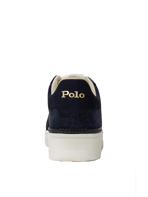 MASTERS COURT Baskets avec empiècements en cuir suédé marine2 - Chaussures Homme