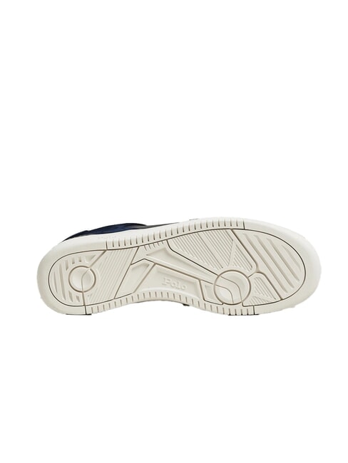 MASTERS COURT Baskets avec empiècements en cuir suédé marine2 - Chaussures Homme