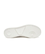 RALPH LAUREN HERITAGE COURT 2 Baskets en cuir deckwash blanc/for&ecirc;t - Chaussures Homme - 6