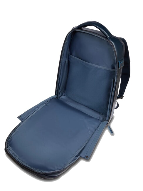 BLUE SQUARE Sac à dos en cuir à contrôle rapide pour ordinateur portable 15,6" bleu - Sacs à dos pour ordinateur portable