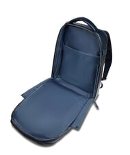 PIQUADRO BLUE SQUARE Sac à dos en cuir à contrôle rapide pour ordinateur portable 15,6" bleu - Sacs à dos pour ordinateur portable - 6