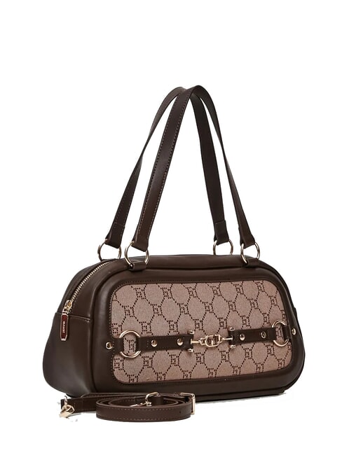 NEW DIAZ Sac à poignée supérieure avec logo jacquard bronzage - Sacs pour Femme