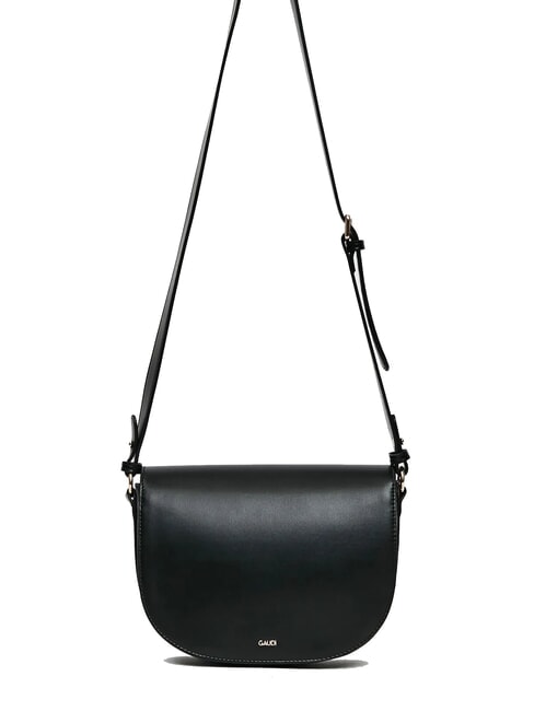 EVELYN Sac à bandoulière moyen avec rabat NOIR - Sacs pour Femme