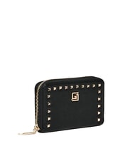 GAUDÌ EMMA Portefeuille moyen avec clous NOIR - Portefeuilles Femme - 3