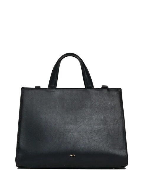 ADA VELUR L Sac à main avec empiècements en velours NOIR - Sacs pour Femme