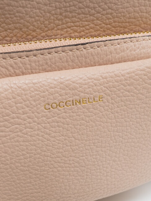 JEN Sac à dos rond en cuir avec poche rosaces - Sacs pour Femme