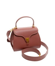 COCCINELLE MARVIN Mini sac à main en cuir avec bandoulière Brandy - Sacs pour Femme - 2