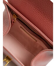 COCCINELLE MARVIN Mini sac à main en cuir avec bandoulière Brandy - Sacs pour Femme - 6