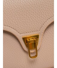 COCCINELLE MARVIN Mini sac à main en cuir avec bandoulière rosaces - Sacs pour Femme - 5