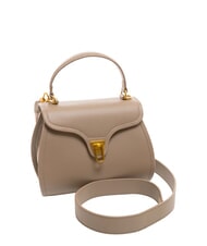 COCCINELLE MARVIN Mini sac à main en cuir avec bandoulière taupe chaud - Sacs pour Femme - 2