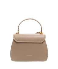 COCCINELLE MARVIN Mini sac à main en cuir avec bandoulière taupe chaud - Sacs pour Femme - 3