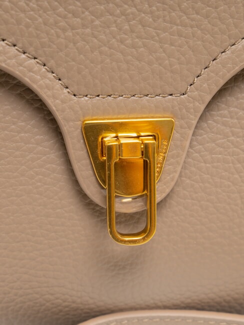 MARVIN Mini sac à main en cuir avec bandoulière taupe chaud - Sacs pour Femme