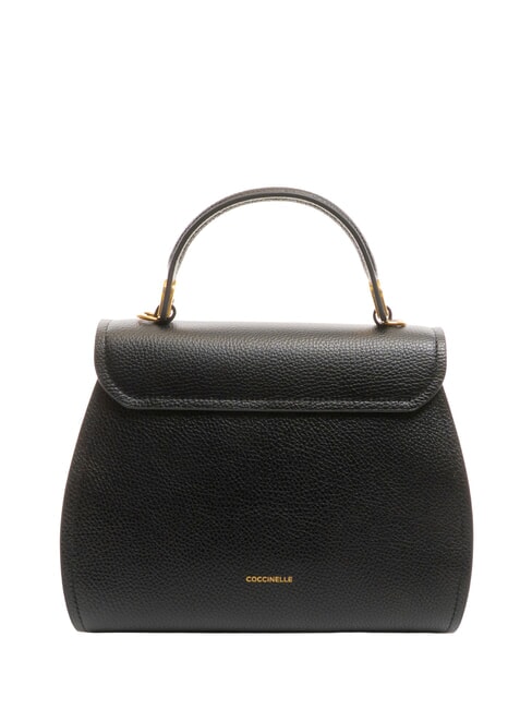 MARVIN Sac à main en cuir avec bandoulière Noir - Sacs pour Femme