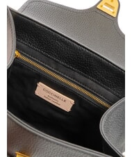 COCCINELLE MARVIN Sac à main en cuir avec bandoulière Noir - Sacs pour Femme - 6