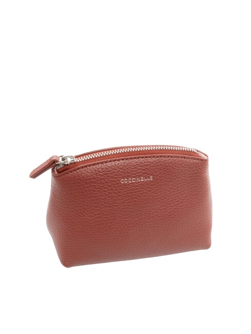 AGATEA Trousse de beauté en cuir Brandy - Pochettes & Trousses