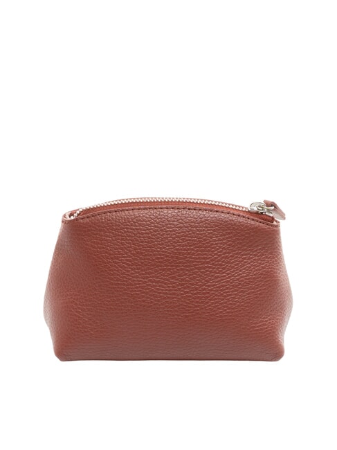 AGATEA Trousse de beauté en cuir Brandy - Pochettes & Trousses