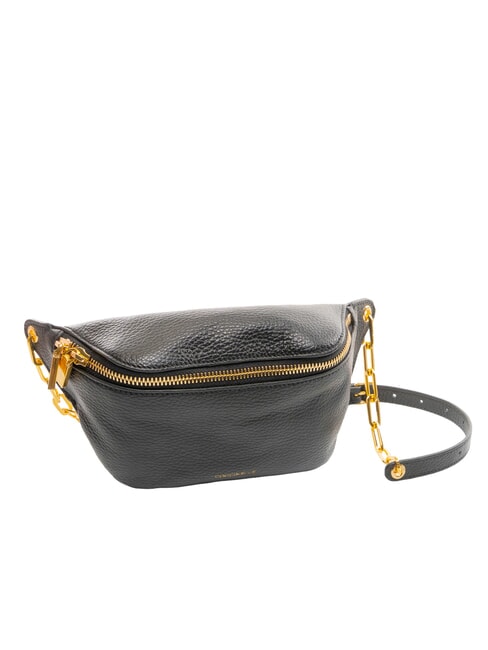 LILY Mini sac bandoulière en cuir Noir - Sacs pour Femme