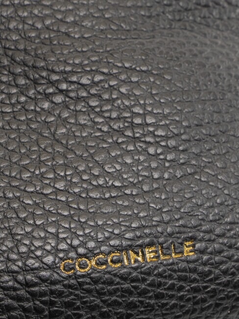 LILY Mini sac bandoulière en cuir Noir - Sacs pour Femme