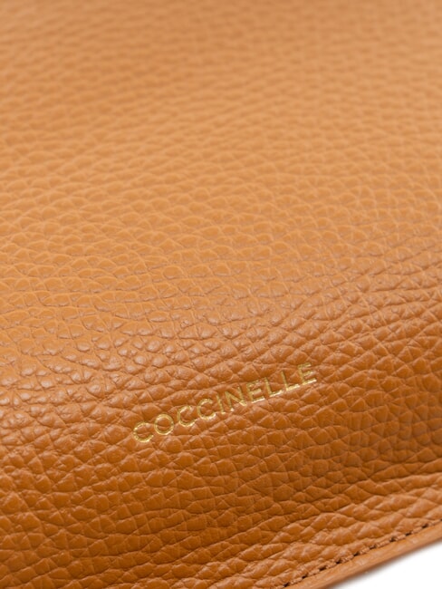 HYLE Petit sac à bandoulière plat en cuir CUIR - Sacs pour Femme